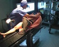 【エロ医者】病院でエロマッサージをされる熟女